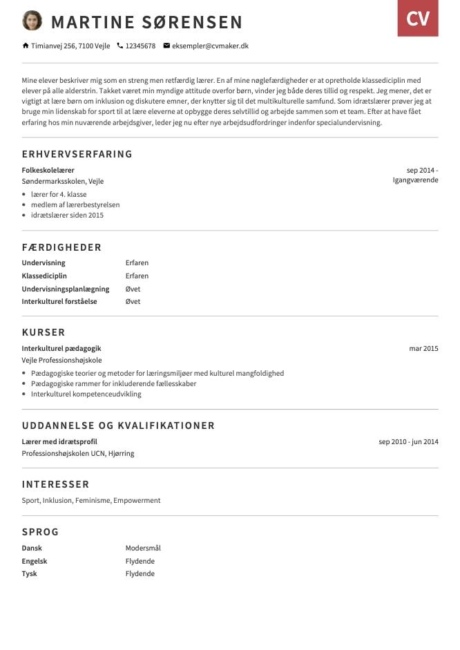Hvordan skriver man som pædagog et godt CV? Se vores tips og eksempler